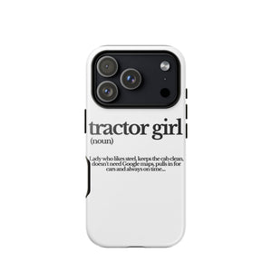 The Tractor Mugs Store iPhone 17 Pro TRACTOR GIRL | Tough Case for iPhone® Quality Farmers Merch