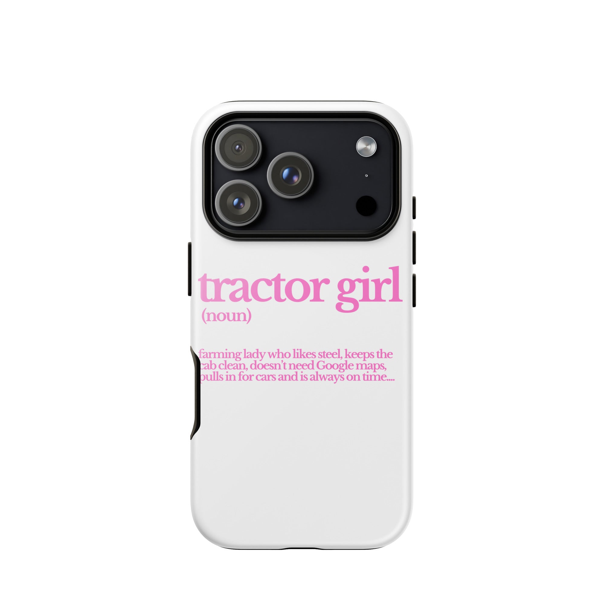 The Tractor Mugs Store iPhone 17 Pro TRACTOR GIRL | Tough Case for iPhone® Quality Farmers Merch