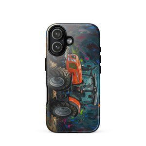 The Tractor Mugs Store iPhone 17 SAME Explorer 105 (Stage V) Splash Art | Tough Case for iPhone® Quality Farmers Merch