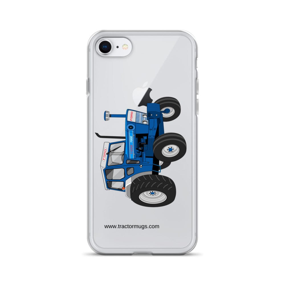 The Tractor Mugs Store iPhone 7/8 Ford 7000 | Clear Case for iPhone® Quality Farmers Merch