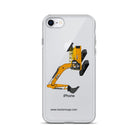 The Tractor Mugs Store iPhone 7/8 JCB 370 LC | Clear Case for iPhone® Quality Farmers Merch