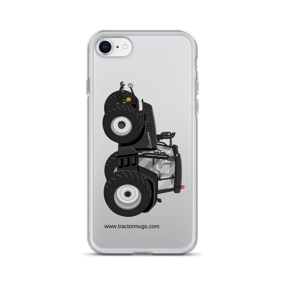 The Tractor Mugs Store iPhone SE Case IH 195 CVX Black | Clear Case for iPhone® Quality Farmers Merch