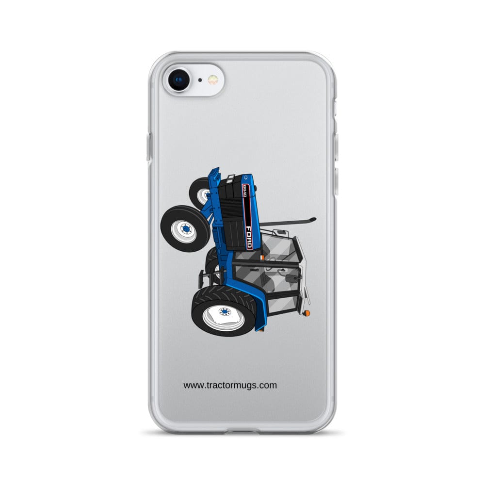 The Tractor Mugs Store iPhone SE Ford 6640 2WD | Clear Case for iPhone® Quality Farmers Merch