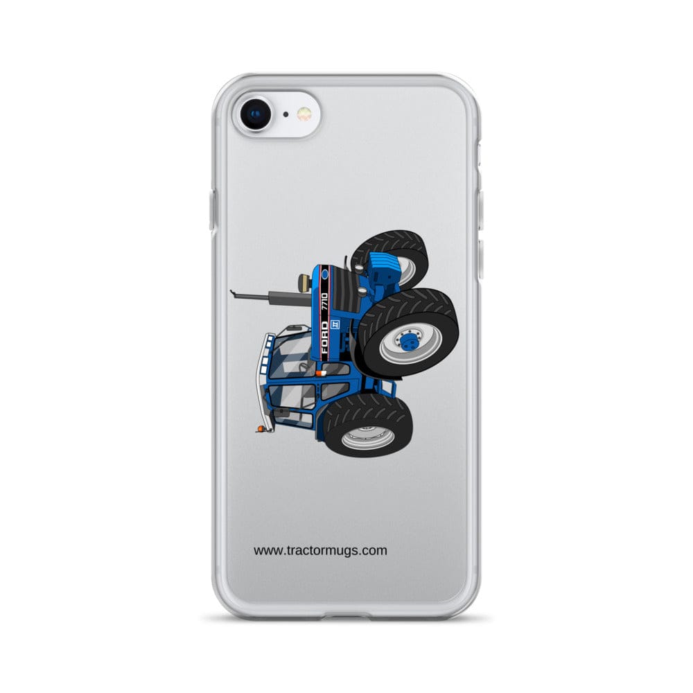 The Tractor Mugs Store iPhone SE Ford 7710 | Clear Case for iPhone® Quality Farmers Merch