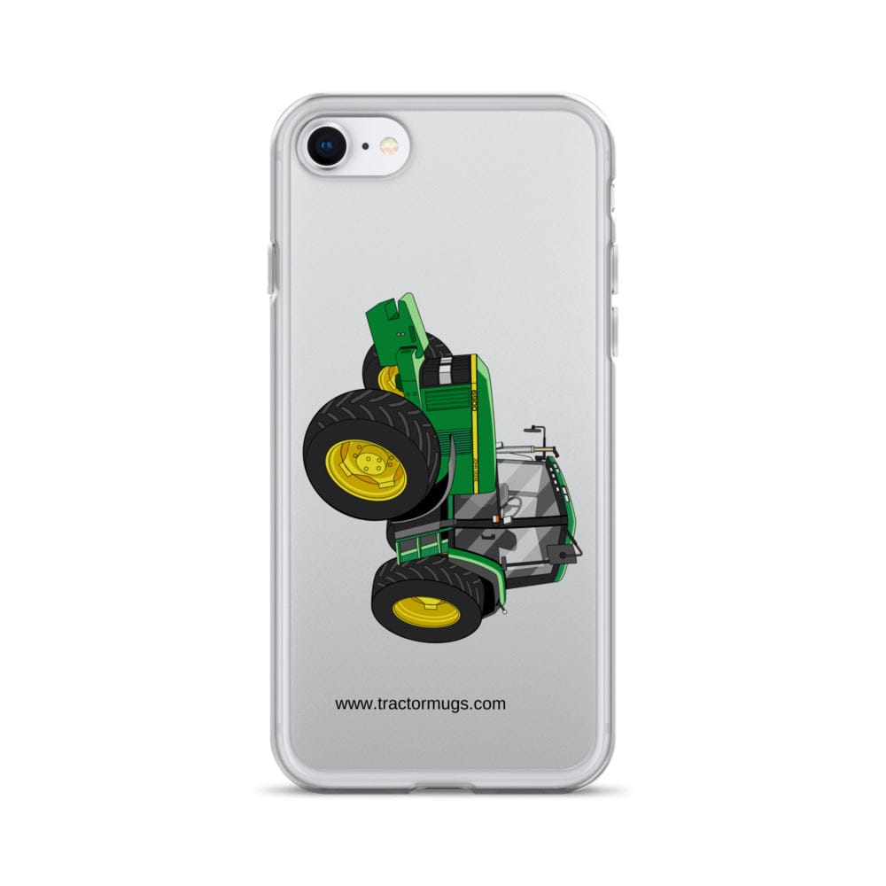 The Tractor Mugs Store iPhone SE John Deere 6900  |  Clear Case for iPhone® Quality Farmers Merch