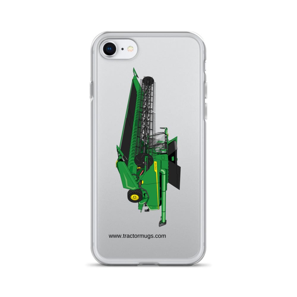 The Tractor Mugs Store iPhone SE John Deere X9 1100 Combine | Clear Case for iPhone® Quality Farmers Merch