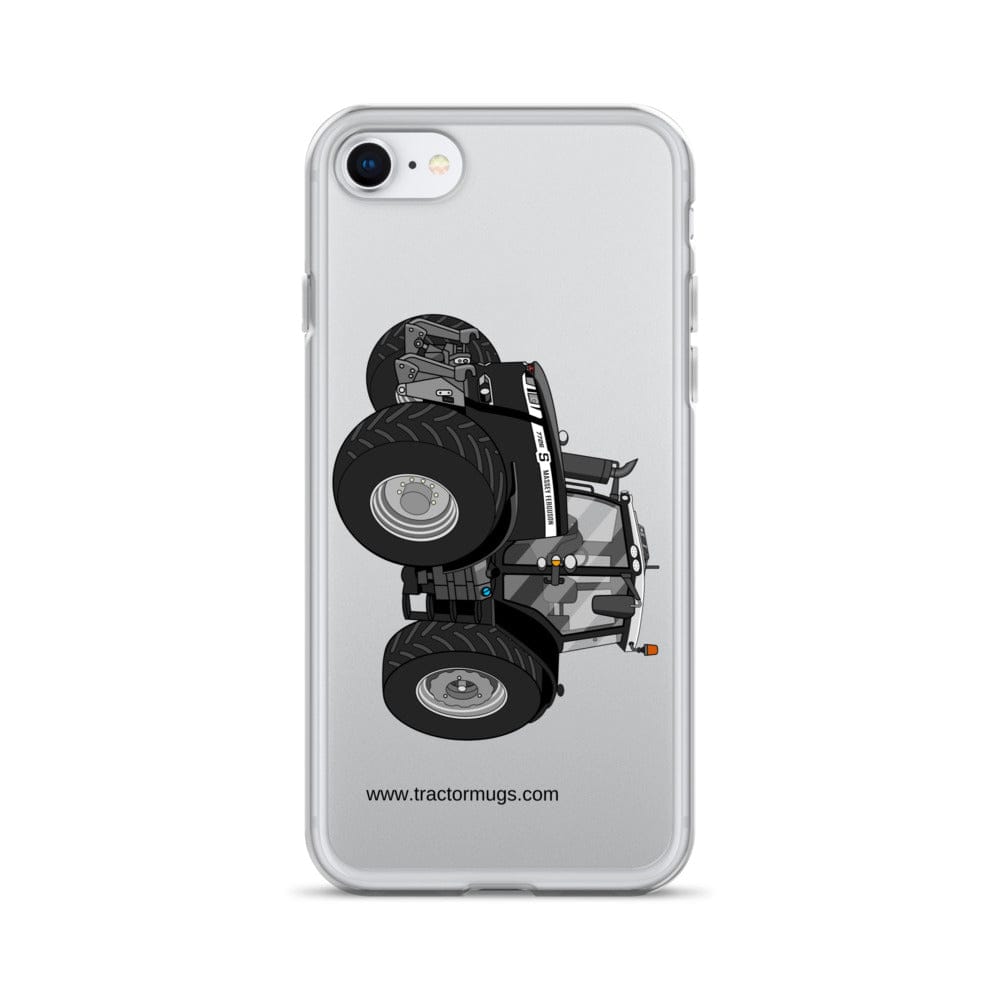 The Tractor Mugs Store iPhone SE Massey Ferguson 7726S Black Beauty | Clear Case for iPhone® Quality Farmers Merch