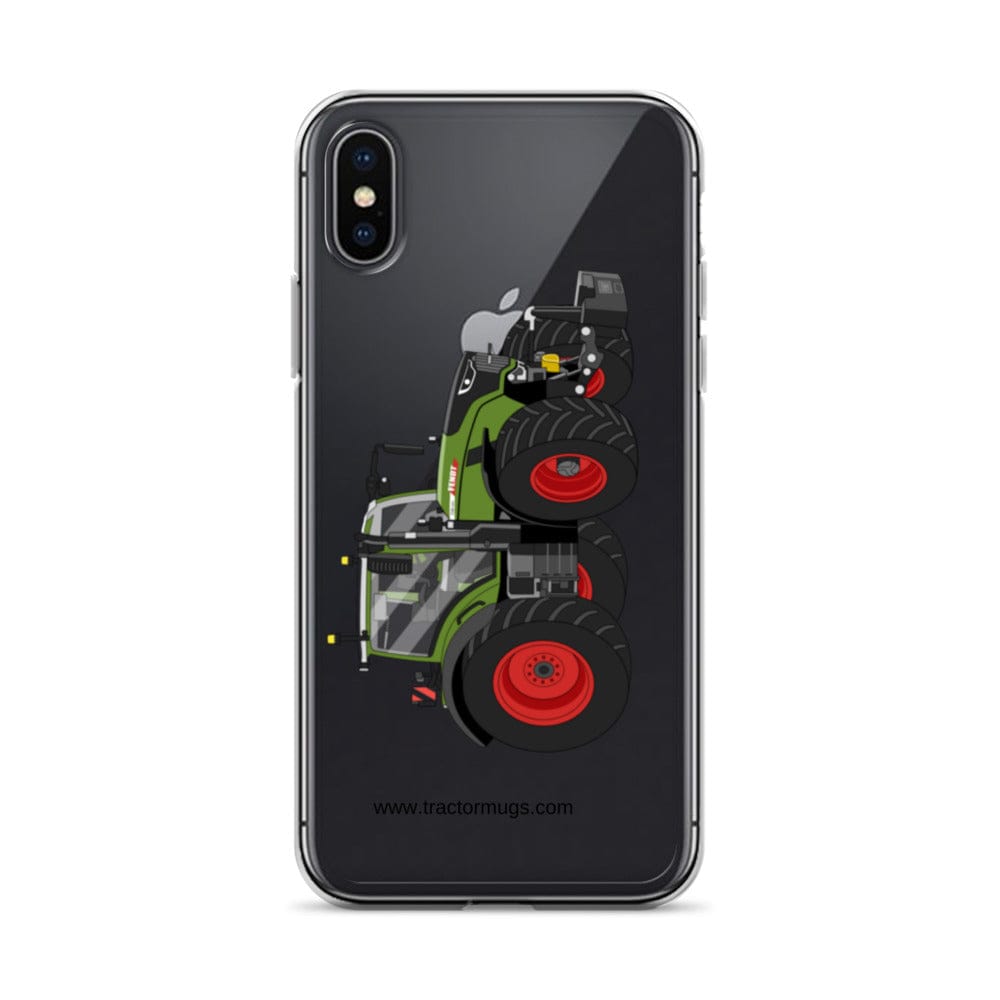 The Tractor Mugs Store iPhone X/XS Fendt 728 Vario | Clear Case for iPhone® Quality Farmers Merch