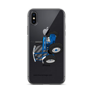 The Tractor Mugs Store iPhone X/XS Ford 6410 4WD | Clear Case for iPhone® Quality Farmers Merch