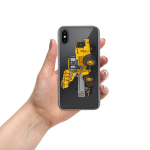 The Tractor Mugs Store iPhone X/XS JCB 435 Loader | Clear Case for iPhone® Quality Farmers Merch