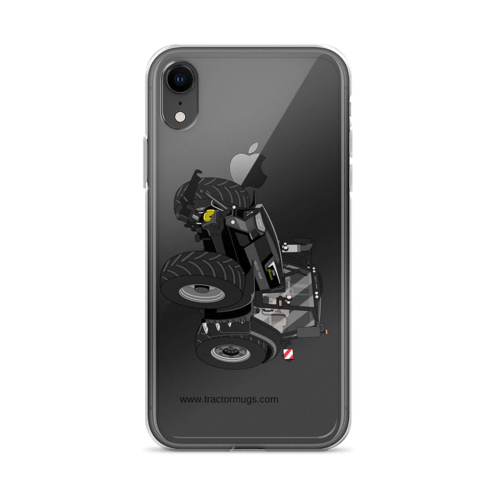 The Tractor Mugs Store iPhone XR Deutz-Fahr 7250 TTV Warrior Edition | Clear Case for iPhone® Quality Farmers Merch