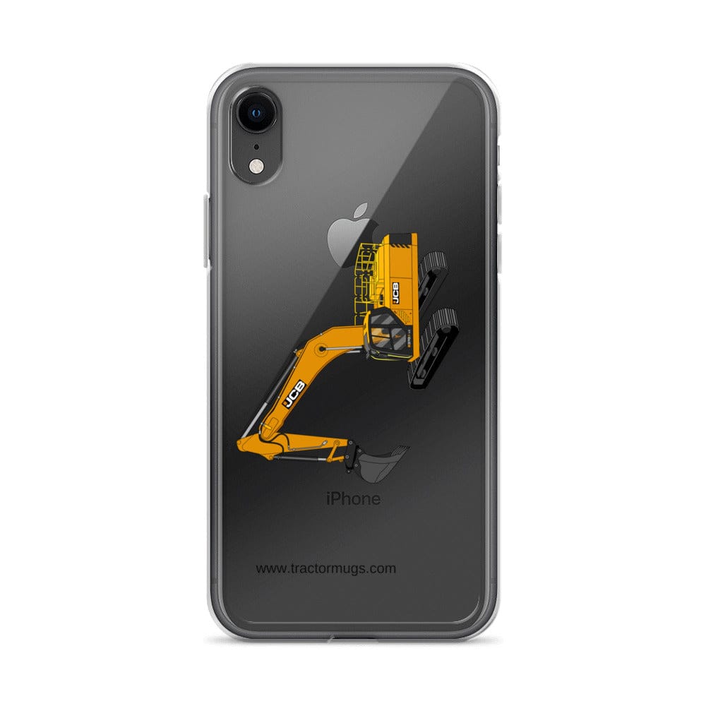 The Tractor Mugs Store iPhone XR JCB 370 LC | Clear Case for iPhone® Quality Farmers Merch
