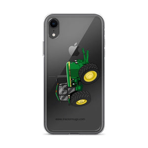 The Tractor Mugs Store iPhone XR John Deere 4440 4WD  |  Clear Case for iPhone® Quality Farmers Merch