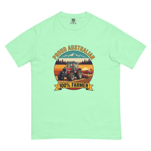 The Tractor Mugs Store Island Reef Massey Ferguson 3075 PROUD AUSTRALIAN 100% FARMER Outdoor | Unisex Premium T-shirt Quality Farmers Merch
