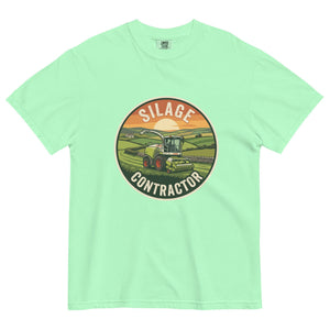 The Tractor Mugs Store Island Reef / S Claas Silage Contractor | Unisex Premium  T-Shirt Quality Farmers Merch