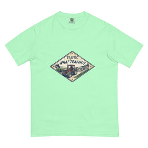 The Tractor Mugs Store Island Reef / S FIATAGRI F140 TRAFFIC WHAT TRAFFIC? Heritage | Unisex Premium T-shirt Quality Farmers Merch