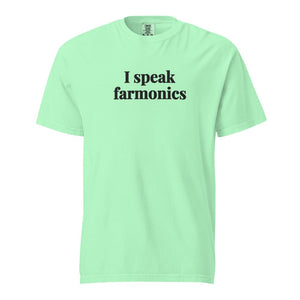 The Tractor Mugs Store Island Reef / S I Speak Farmonics | Unisex Premium T-shirt Quality Farmers Merch