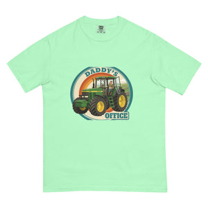 The Tractor Mugs Store Island Reef / S John Deere 7810 DADDY'S OFFICE Retro | Unisex Premium T-shirt Quality Farmers Merch