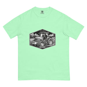 The Tractor Mugs Store Island Reef / S John Deere 7810 OLD SCHOOL DEERE Moose | Unisex Premium T-shirt Quality Farmers Merch