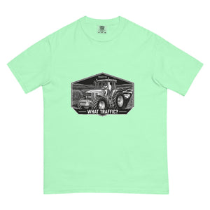 The Tractor Mugs Store Island Reef / S John Deere 7810 TRAFFIC WHAT TRAFFIC? Moose | Unisex Premium T-shirt Quality Farmers Merch