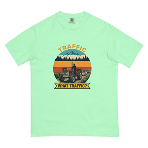 The Tractor Mugs Store Island Reef / S Massey Ferguson 135 TRAFFIC WHAT TRAFFIC? Outdoor | Unisex Premium T-shirt Quality Farmers Merch