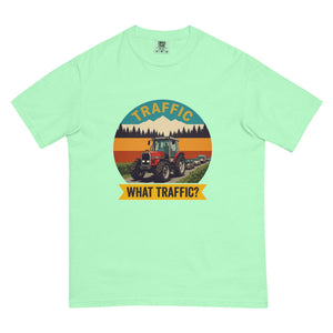 The Tractor Mugs Store Island Reef / S Massey Ferguson 3075 TRAFFIC WHAT TRAFFIC? Outdoor | Unisex Premium T-shirt Quality Farmers Merch