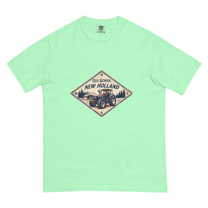 The Tractor Mugs Store Island Reef / S New Holland TM 135 OLD SCHOOL NEW HOLLAND Heritage | Unisex Premium T-shirt Quality Farmers Merch