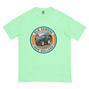 The Tractor Mugs Store Island Reef / S New Holland TM 135 OLD SCHOOL NEW HOLLAND Retro | Unisex Premium T-shirt Quality Farmers Merch