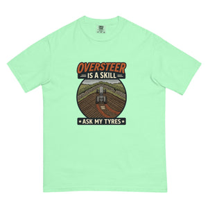 The Tractor Mugs Store Island Reef / S Oversteer Is A Skill | Unisex Premium T-shirt Quality Farmers Merch