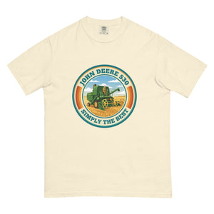 The Tractor Mugs Store Ivory John Deere 530 John Deere 530 SIMPLY THE BEST Retro | Unisex Premium T-shirt Quality Farmers Merch