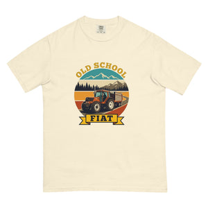 The Tractor Mugs Store Ivory / S FIATAGRI F130 OLD SCHOOL FIAT Outdoor | Unisex Premium T-shirt Quality Farmers Merch