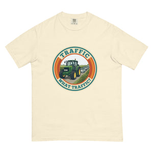 The Tractor Mugs Store Ivory / S John Deere 6930 TRAFFIC WHAT TRAFFIC? Retro | Unisex Premium T-shirt Quality Farmers Merch