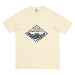 The Tractor Mugs Store Ivory / S New Holland TM 155 TRAFFIC WHAT TRAFFIC? Heritage | Unisex Premium T-shirt Quality Farmers Merch