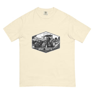 The Tractor Mugs Store Ivory / S New Holland TM 155 TRAFFIC WHAT TRAFFIC? Moose | Unisex Premium T-shirt Quality Farmers Merch
