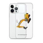 The Tractor Mugs Store JCB 370 LC | Clear Case for iPhone® Quality Farmers Merch
