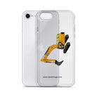 The Tractor Mugs Store JCB 370 LC | Clear Case for iPhone® Quality Farmers Merch