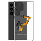 The Tractor Mugs Store JCB 370 LC | Clear Case for Samsung® Quality Farmers Merch