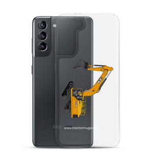 The Tractor Mugs Store JCB 370 LC | Clear Case for Samsung® Quality Farmers Merch