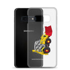 The Tractor Mugs Store JCB 3CX 70th Anniversary Edition | Clear Case for Samsung® Quality Farmers Merch