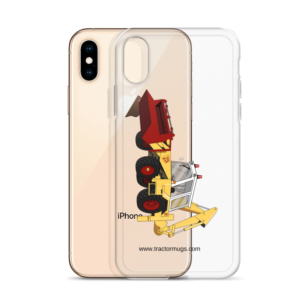 The Tractor Mugs Store JCB 3D (1975) | Clear Case for iPhone® Quality Farmers Merch