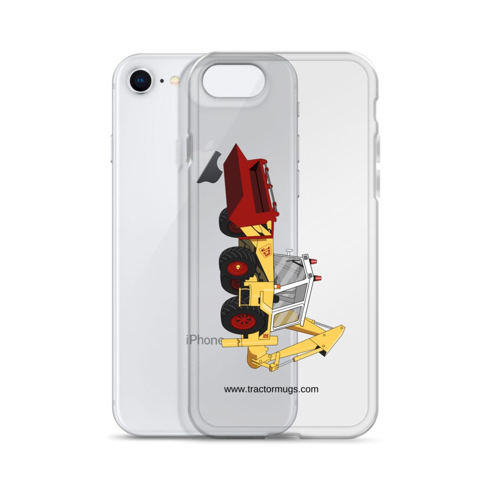 The Tractor Mugs Store JCB 3D (1975) | Clear Case for iPhone® Quality Farmers Merch
