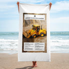 The Tractor Mugs Store JCB 415 Loader Advert | Super Soft Towel Quality Farmers Merch