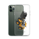 The Tractor Mugs Store JCB 435 S Farm Master | Clear Case for iPhone® Quality Farmers Merch