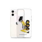 The Tractor Mugs Store JCB 5CX Backhoe | Clear Case for iPhone® Quality Farmers Merch