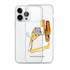 The Tractor Mugs Store JCB 814 Super | Clear Case for iPhone® Quality Farmers Merch