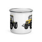 The Tractor Mugs Store JCB Fastrac 2170 | Enamel Mug Quality Farmers Merch