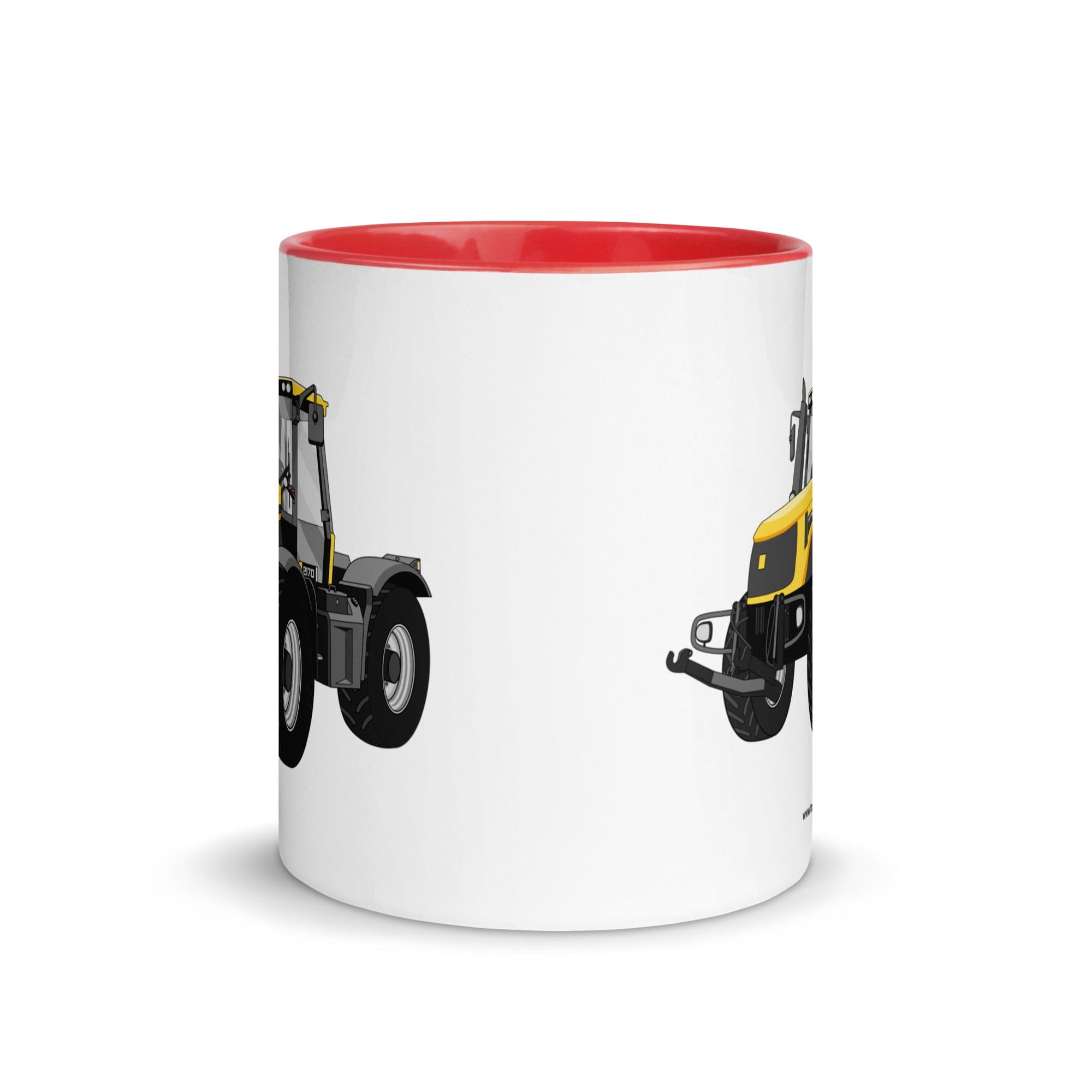 The Tractor Mugs Store JCB Fastrac 2170 | Mug with Color Inside Quality Farmers Merch