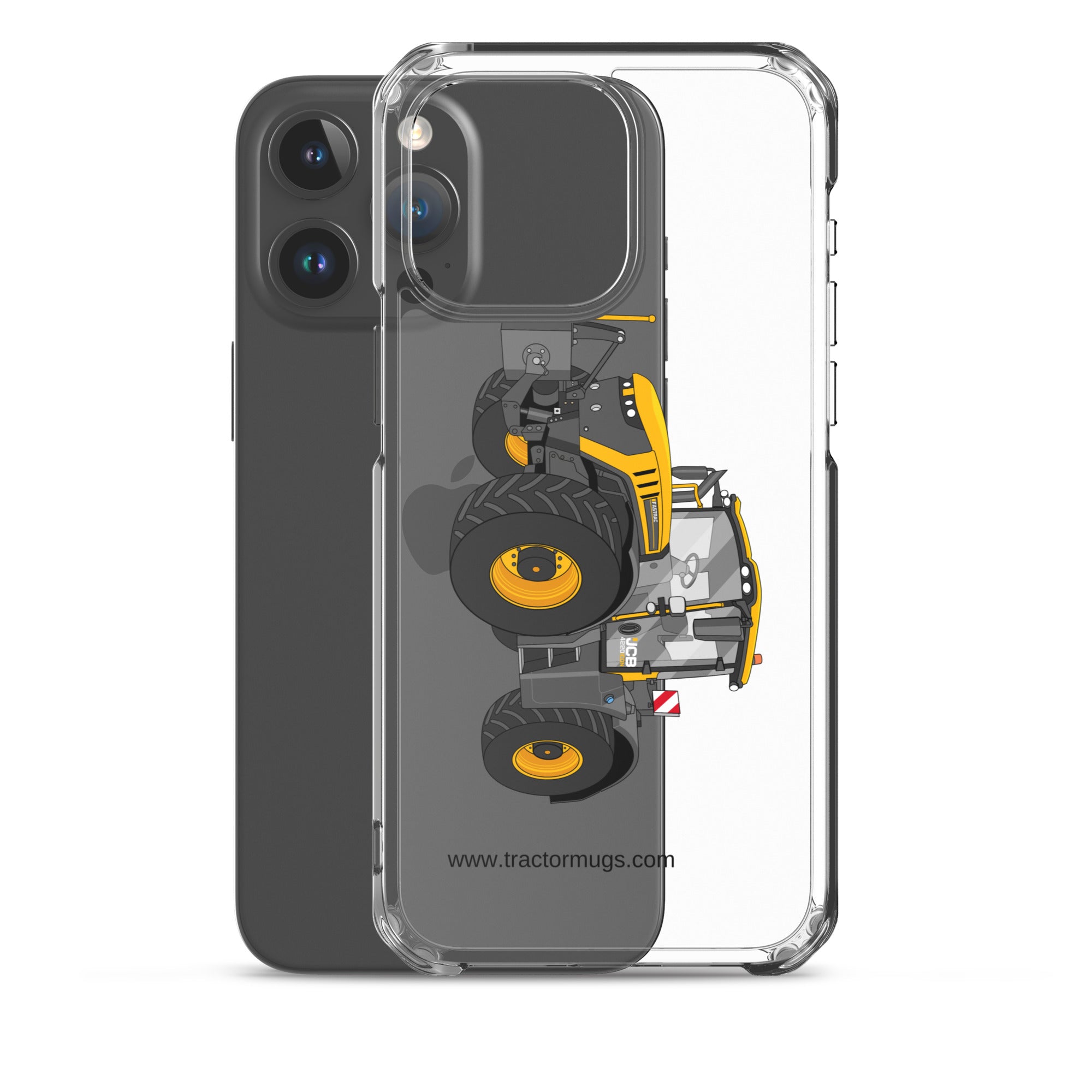 The Tractor Mugs Store JCB Fastrac 4220 Icon | Clear Case for iPhone® Quality Farmers Merch
