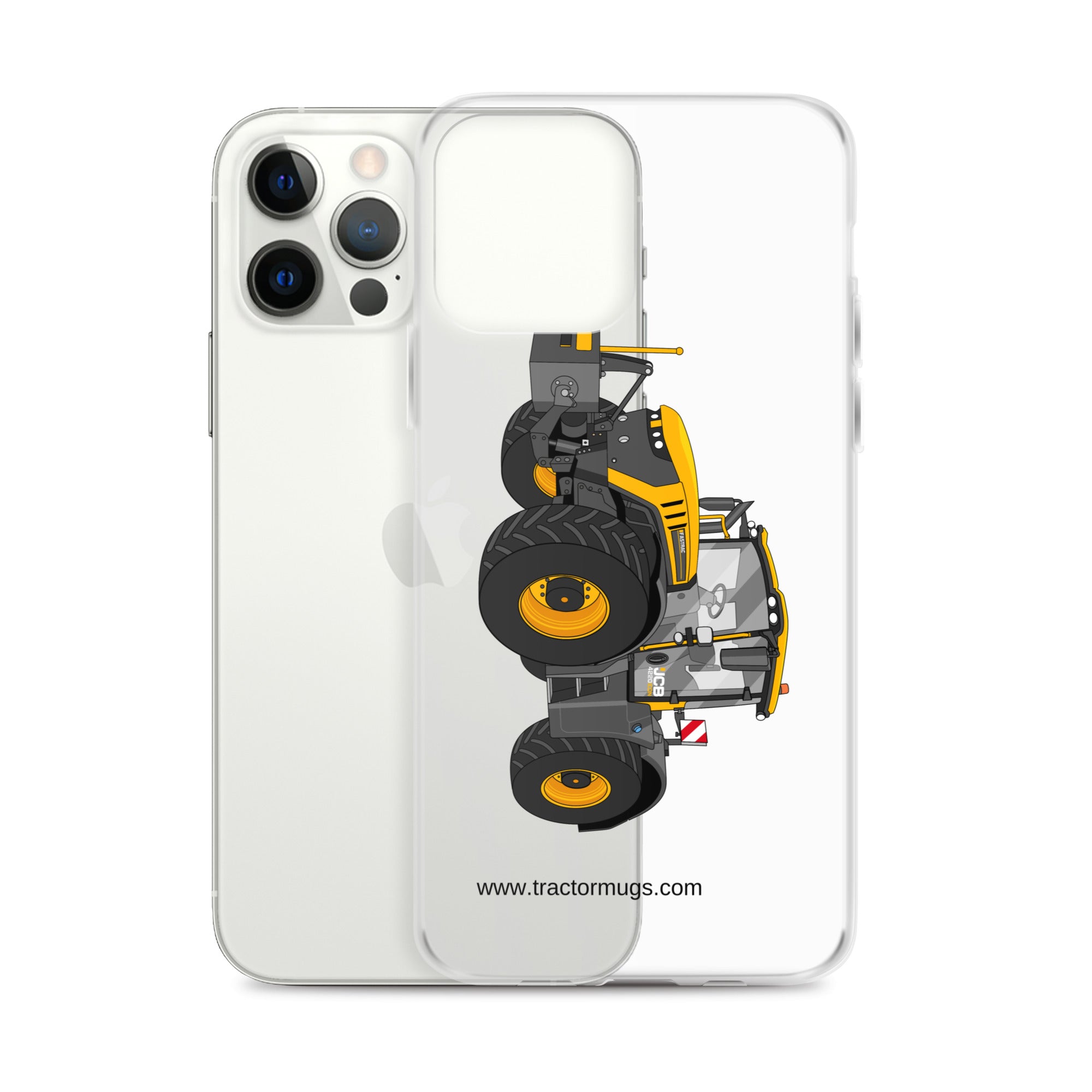 The Tractor Mugs Store JCB Fastrac 4220 Icon | Clear Case for iPhone® Quality Farmers Merch