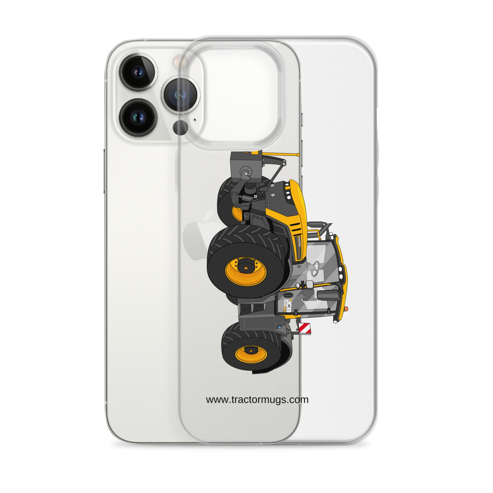 The Tractor Mugs Store JCB Fastrac 4220 Icon | Clear Case for iPhone® Quality Farmers Merch